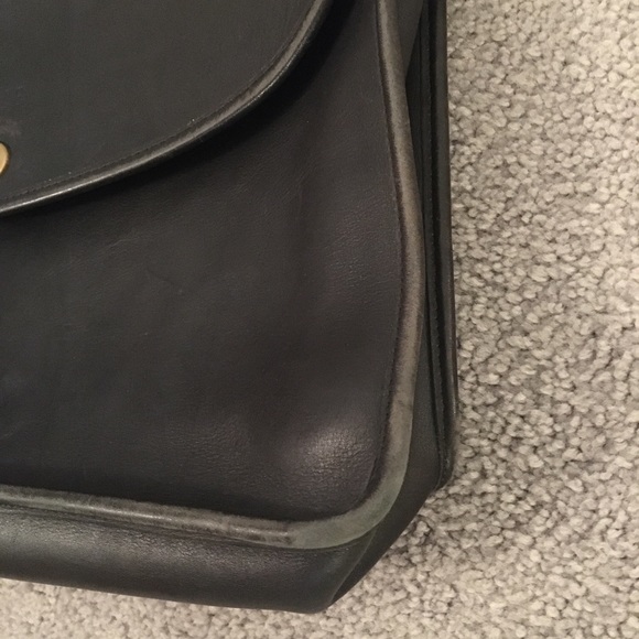 Coach leather briefcase, authentic, monogrammed - Picture 7 of 7